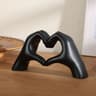 Heart Shaped Table Statue  Cute Aesthetic Love Shelf Decor Accent 9
