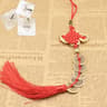 Chinese Knot Lucky Charm With Five Emperors Coins  Feng Shui Prosperity  Protection Decor 9