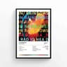 Radiohead The Bends Canvas Poster  Retro Rock Album Cover Wall Art 7