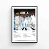 Radiohead The Bends Canvas Poster  Retro Rock Album Cover Wall Art 8