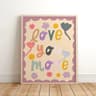 Believe In Magic Unicorn Nursery Wall Art  Inspirational Canvas Print For Kids Bedroom  Playroom De