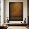 Beige Abstract Handmade Canvas Wall Art  Minimalist Neutral Painting For Modern Living Room Decor 9