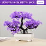 Artificial Potted Bonsai Plant  Mini Fake Tree Decoration For Home Office  Hotel Decor 16