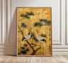 Japanese Crane Ukiyoe Canvas Wall Art Vintage Red Sun Oriental Poster 16