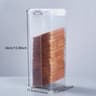 Clear Airtight Bread Loaf Container  Tall Bread Storage Box With Lid For Homemade Bread 9