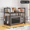 Microwave Oven Storage Rack  MultiLayer Countertop Kitchen Organizer Shelf 7