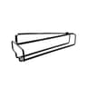 NoDrill Hanging Wine Glass Holder  Inverted Iron Stemware Storage Rack 6