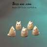 5pcs Mini Animal Fairy Garden Figurines  Cute Resin Dog Cat Sheep  Fish Miniatures For Succulent De 24