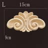 Natural Wood Carved Applique Onlays  Antique Furniture Moulding Decor 6