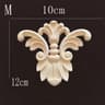 Natural Wood Carved Applique Onlays  Antique Furniture Moulding Decor 7