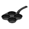 NonStick Four Hole Omelette Frying Pan  Medical Stone Egg Burger  Breakfast Cooker 6