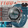2026 TRex3 Pro Military GPS Smart Watch  1100mAh Rugged AMOLED Fitness Tracker With Bluetooth Call 8