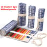 Canvas Roll Up Pencil Case  Portable Brush Pen Organizer  Cute Stationery Holder 28