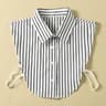 Womens Vintage Detachable Fake Collar Blouse  Adjustable Lapel Shirt Collar Accessory 7