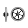 Heavy Duty Wheelchair Front Caster Wheel  Solid Rubber Replacement Tire 9