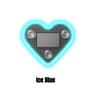 Universal Solar LED Heart Neon Car Interior Light  Window Ambient Atmosphere Decoration Lamp Gift 6