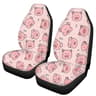 2 Pcs Universal Polyester Car Front Seat Covers  Washable AntiDirty Driver Seat Protectors For Most 18