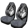 2 Pcs Universal Polyester Car Front Seat Covers  Washable AntiDirty Driver Seat Protectors For Most 24