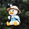Cute Swing Duck Car Pendant  Rearview Mirror Hanging Ornament Car Interior Decor Gift 14