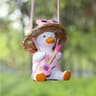 Cute Swing Duck Car Pendant  Rearview Mirror Hanging Ornament Car Interior Decor Gift 15