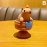 Capybara Bobblehead Car Dashboard Ornament  Cute Shaking Head Car Interior Decor 7