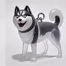 Dog Hair Keepsake Keychain Pendant  Pet Fur Memory Holder For Bags Car Keys Couples Gift  Souvenir