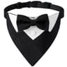 Formal Bow Tie Dog Collar Tuxedo Bandana  Adjustable Wedding  Party Necktie Collar For Dogs Cats  R 9