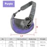 Breathable Dog Sling Carrier Backpack  HandsFree Crossbody Travel Bag For Dogs  Cats Up To 44 Lbs 10