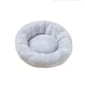 Comfortable Donut Pet Bed  Soft Plush Washable Round Cushion Sleeping Nest For Dogs Cats Puppies  K 7