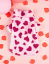 Heart Print Dog Hoodie  Ultra Soft Warm Winter Pet Sweater For Small  Medium Dogs 6