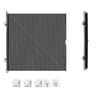 Retractable Pet Safety Gate  Portable Mesh Barrier Fence For Doorways Stairs  Indoor Pet Protection 6