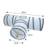 Foldable Cat Tunnel Toy  Interactive Pet Play Tunnel Tube For Kittens  Indoor Cats 7