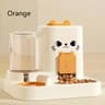 LargeCapacity Automatic Pet Feeder  Water Dispenser Set  Cat And Dog Food Bowl With Gravity Water S 8