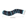 Rainbow Collapsible Cat Tunnel  Interactive Hide  Seek Play Tube For Cats Kittens  Puppies 10