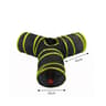 Rainbow Collapsible Cat Tunnel  Interactive Hide  Seek Play Tube For Cats Kittens  Puppies 19