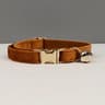 Personalized Velvet Cat Collar  Luxury INS Wind Pet Collar With Engraved Name Plate Bell  Bow Tie 11