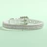 Luxury Pearl Cat Collar Necklace  Adjustable Rhinestone Pet Collar With Ribbon For Cats Puppies  Ra 7