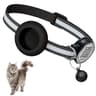 Reflective Cat GPS Tracker Collar With QR ID Tag  AirTag Holder  Breakaway Nylon Safety Collar For  6