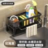 SpaceSaving Kitchen Sink Sponge Holder  Countertop Drain Basket  Cleaning Supply Organizer 6