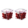 44 Oz Airtight Grain Storage Container  Large Capacity PET Food Storage Jar For Cereal Rice  Pantry 7