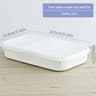 FoodGrade Divided Refrigerator Storage Container  Fresh Produce  Meat Preservation Box For Fridge O 8