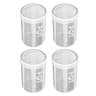 Airtight Grain Storage Container With Measurement Marks  PP Kitchen Pantry  Refrigerator Organizer 11