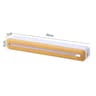 FoodSafe Plastic Wrap Dispenser  Cutter  ABS Cling Film Cutter Box With Suction Cup Kitchen Organiz 8