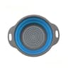 Collapsible Silicone Drain Basket For Fruits  Vegetables  Foldable Colander Kitchen Strainer 8