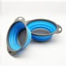 Collapsible Silicone Drain Basket For Fruits  Vegetables  Foldable Colander Kitchen Strainer 12
