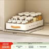 Expandable PullOut Cabinet Organizer Shelf  Metal Kitchen Storage Rack With Sliding Drawer For Spic 8