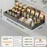 Expandable PullOut Cabinet Organizer  Adjustable Slide Out Cabinet Shelf Metal Storage Drawer For K 14