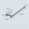304 Stainless Steel Paper Towel Holder  SelfAdhesive WallMounted Kitchen Roll Holder For Paper Towe 7