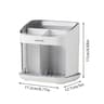 Large Capacity Chopstick Holder With Drain Tray  Multifunctional Utensil Organizer Rack For Kitchen 9