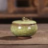 Mini Ceramic Tea Coffee Sugar Storage Jar  Decorative Kitchen Canister With Lid For Coffee Tea Suga 15